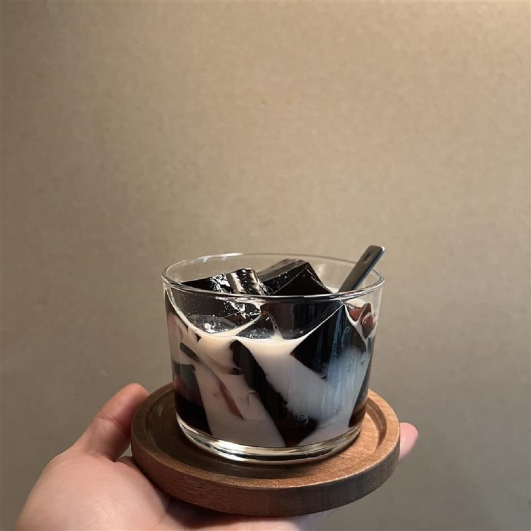 コーヒーゼリーの写真が掲載されております。