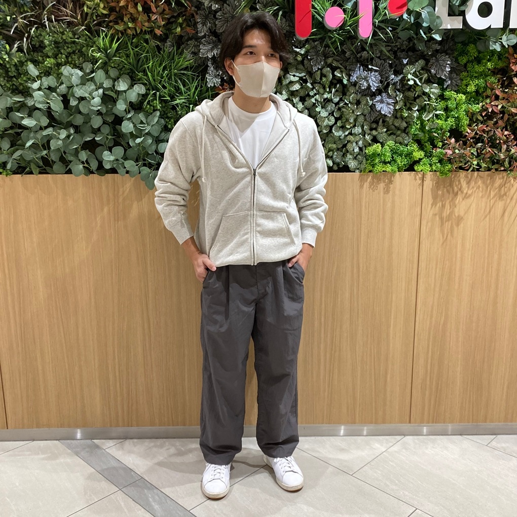 撥水ナイロンワークストレートパンツ