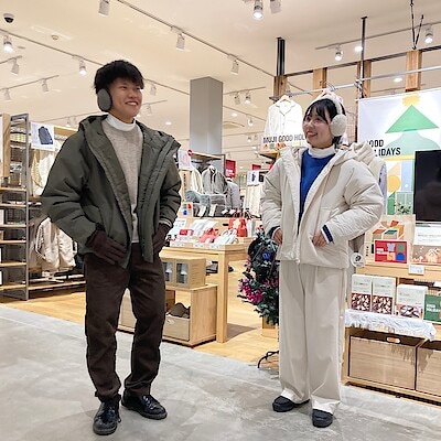 【イオンタウン富雄南】冬用衣服雑貨のご紹介