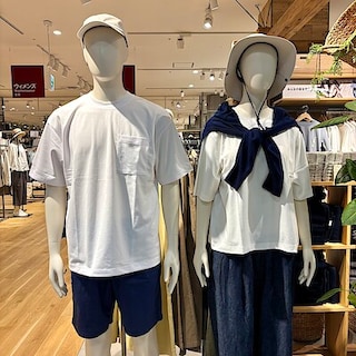 【イオンノア野田】ひんやり快適、無印良品のＴシャツ
