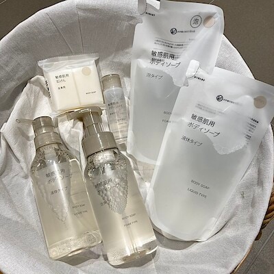 【無印良品500シャポー小岩】新商品！ 肌にやさしいボディケアのご紹介です