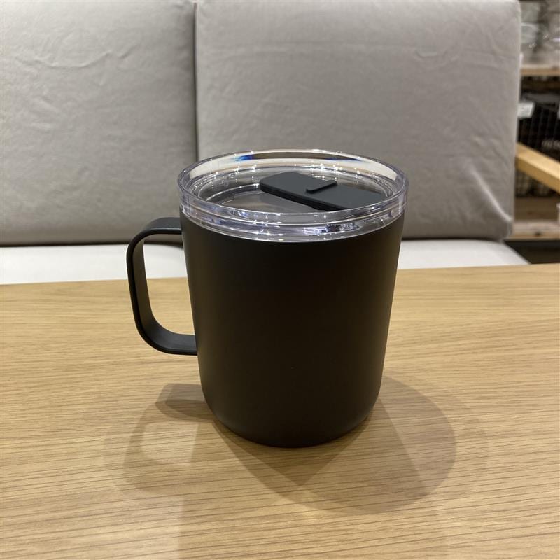 【堅田】おうちでも職場でも活躍する蓋付きステンレスマグカップ