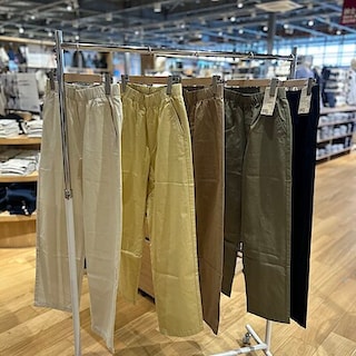 【鶴岡】春らしい軽やかイージーパンツ