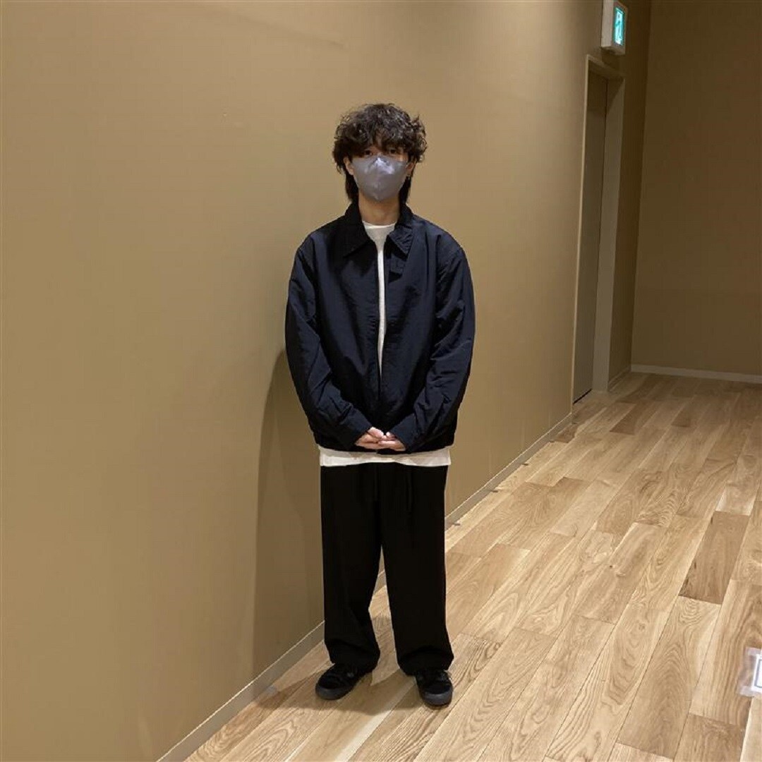 撥水ジップアップブルゾン