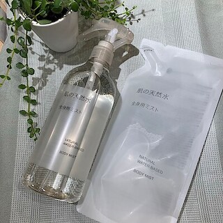 【無印良品みらい長崎ココウォーク】　天然水で、潤いを