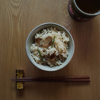[みらい長崎ココウォーク]秋の炊き込みご飯の素をレシピ通りに作ってみた！～第1弾～