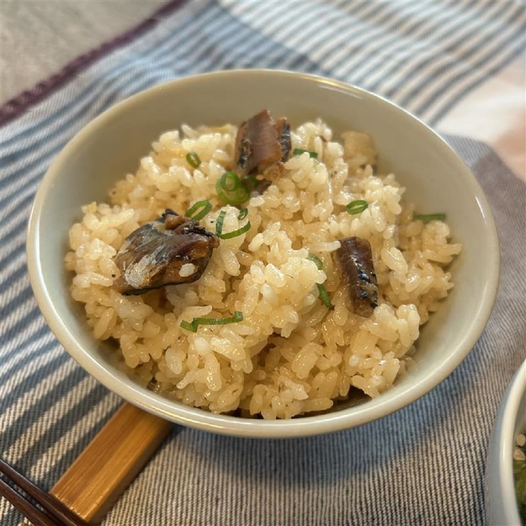 秋刀魚の炊き込みご飯