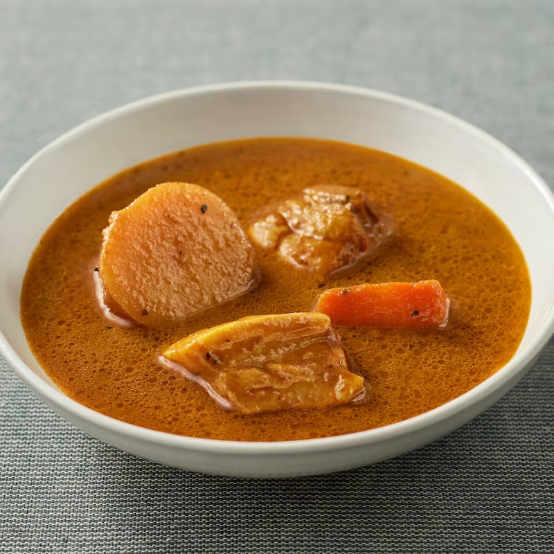 「真昆布だしとトマトのスープカレー」の調理例写真