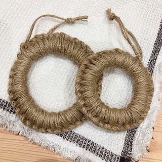 麻紐で鍋敷きを作ろう