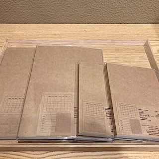 【無印良品500なんばウォーク一番街】日付がないスケジュールノート入荷しました。