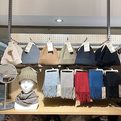 【無印良品500なんばウォーク一番街】これからの季節に大活躍！