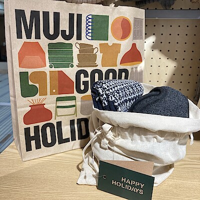 【無印良品500なんばウォーク一番街】自分用にも、贈り物にも最適！