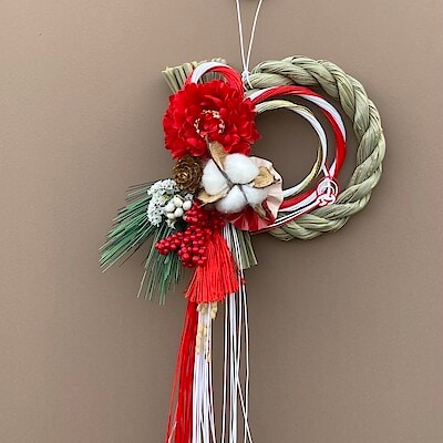 【ランドブレイン千歳モール】お正月飾りアレンジ教室２０２５