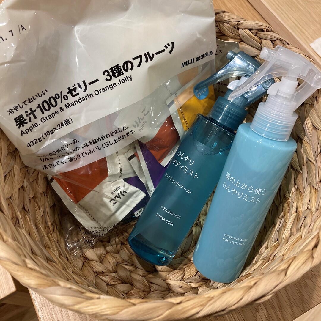 ゼリーとボディミスト