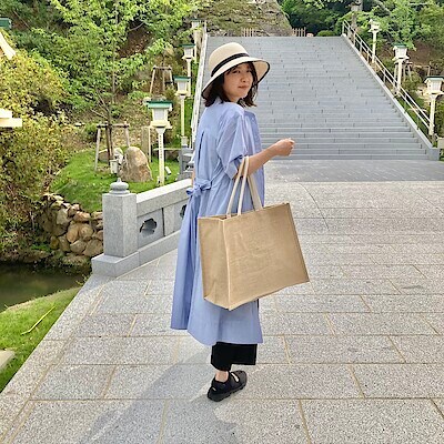 【ゆめタウン武雄】身長160cm｜風を楽しむ 武雄trip 3Daysコーディネート Day1