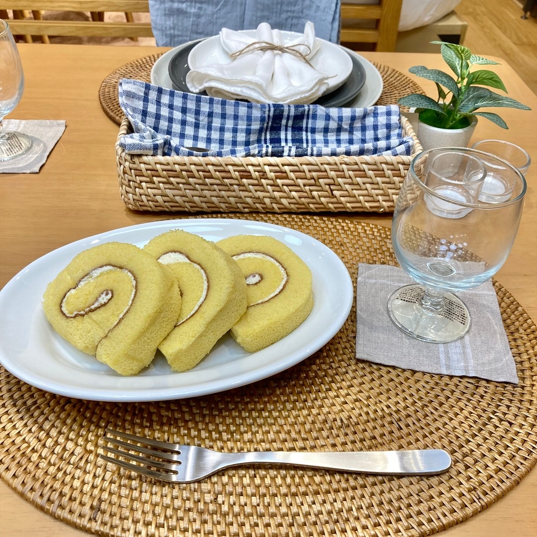 レモンのロールケーキ