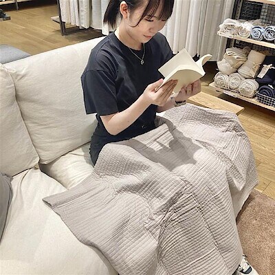 【ゆめタウン武雄】心地よく優しく包み込むひざ掛け