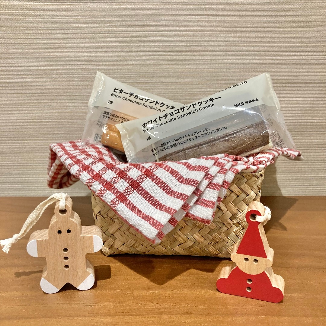 ビターチョコサンドクッキー・ホワイトチョコサンドクッキー