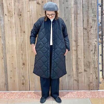 婦人 ふんわり中わた キルティングコート | 無印良品