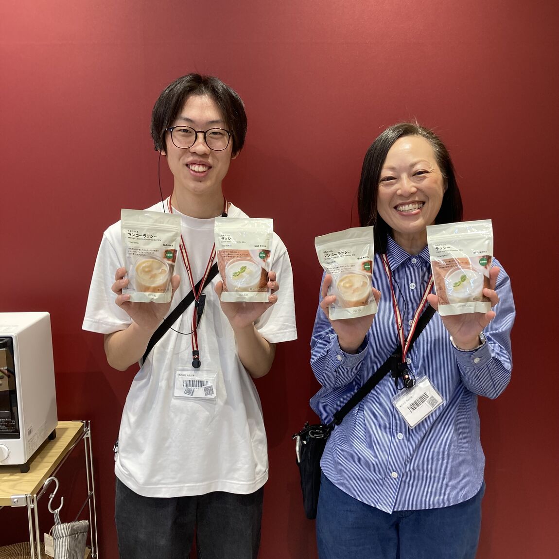 新商品　牛乳でつくるマンゴーラッシーとラッシーのご紹介