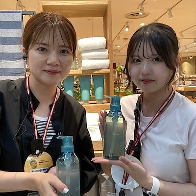 【ゆめタウン長府】お風呂でひんやりリフレッシュ！クールタイプのボディソープとリンスインシャンプー