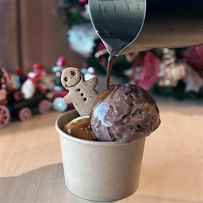 【ジョイフルタウン釧路 コーヒー＆アイス】新メニューのお知らせ｜季節のアフォガート