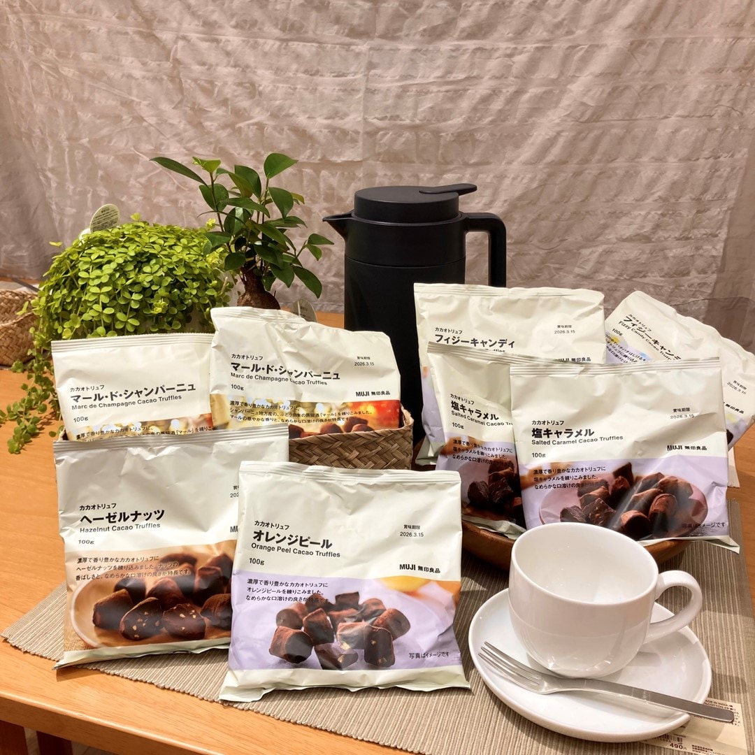 カカオトリュフの写真です。