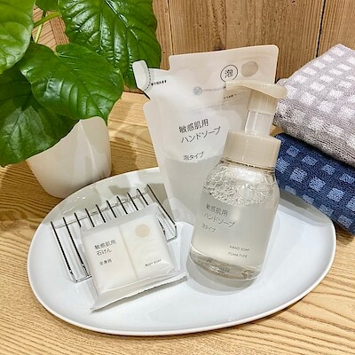 【かんらショッピングパーク】毎日心地よく使える、低刺激ボディケア