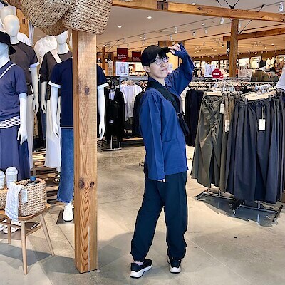 【かんらショッピングパーク】　身長172cm