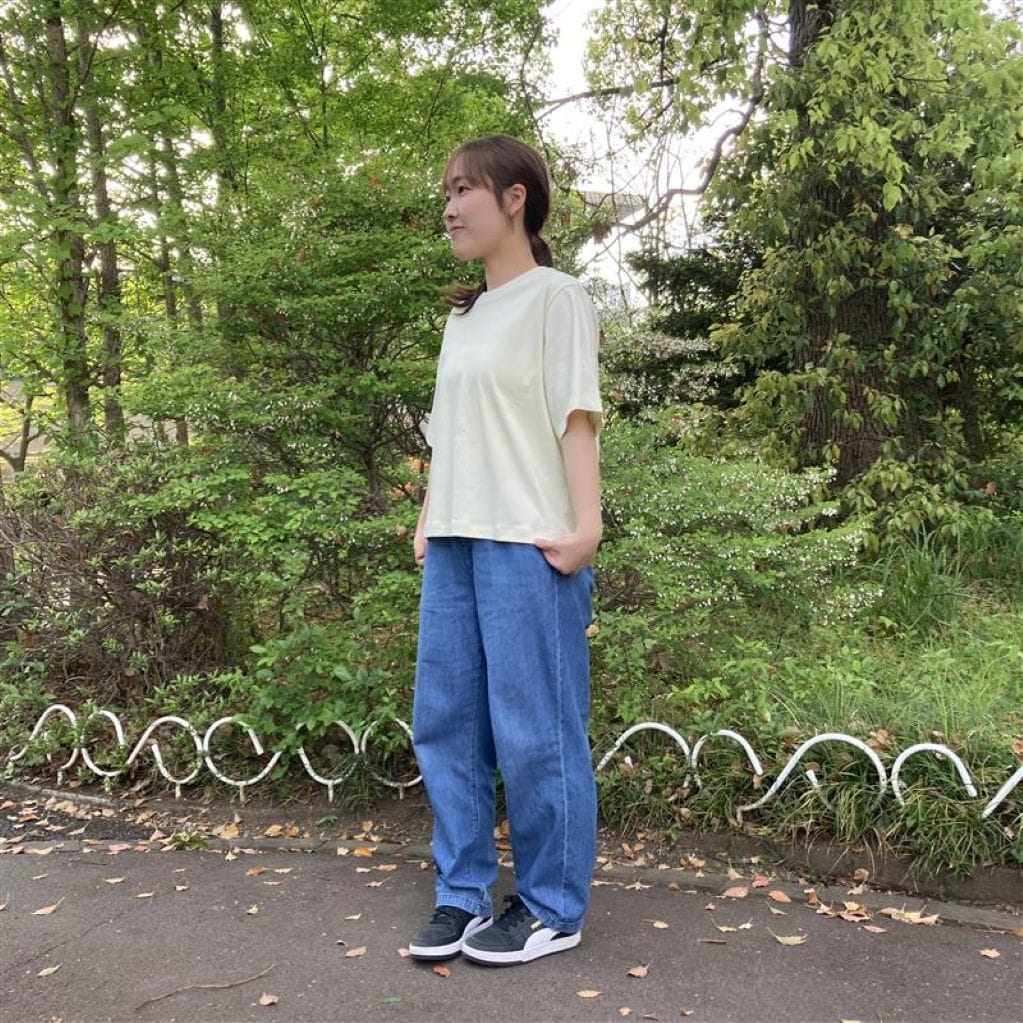 UVカットクルーネックTの写真