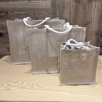 【無印良品500NAMBAなんなん】用途いろいろ ジュートマイバッグ