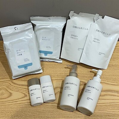 【無印良品500NAMBAなんなん】 外出時におすすめのボディケア用品