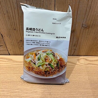 【無印良品500NAMBAなんなん】忙しい日にも野菜と一緒に食べられる長崎皿うどん