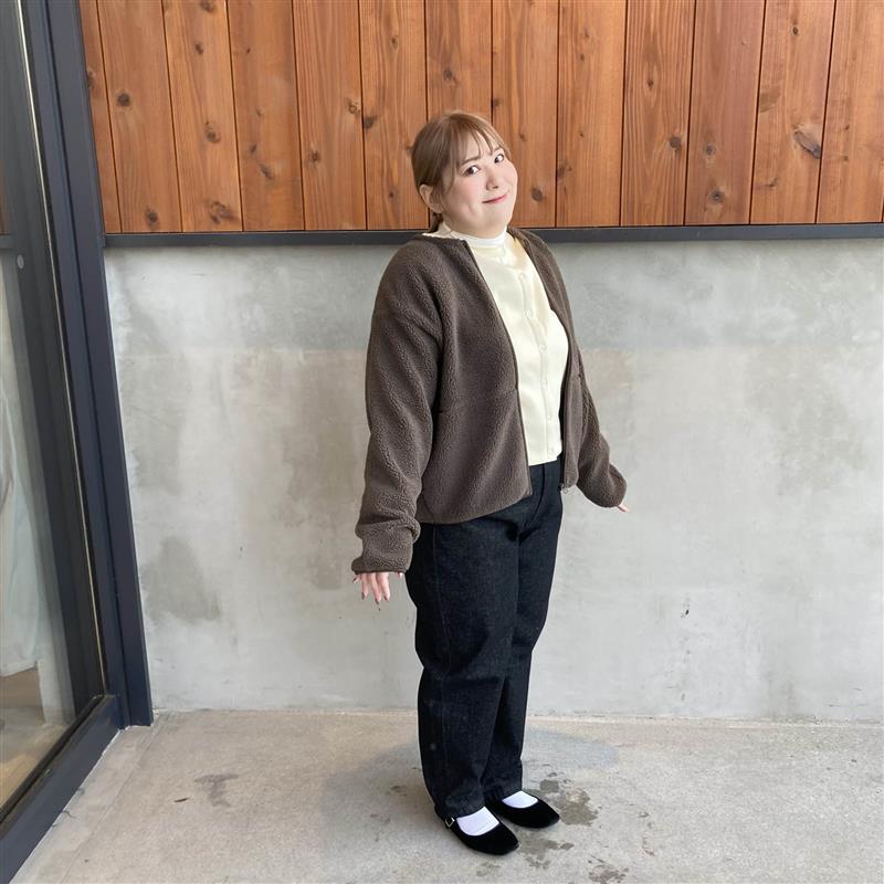 スウェットカーディガン
