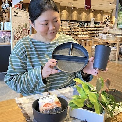 【コープさっぽろぬまのはた】レンジで使える！ヤシの端材を使った食器の紹介