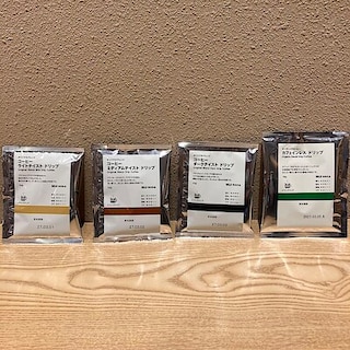 【無印良品500エトモ池上】 優雅なひと時にぴったり！！ ドリップコーヒー