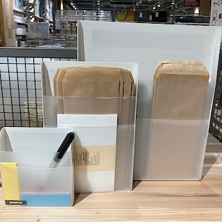 【アピタ各務原】冷蔵庫にピタっ！すっきり見やすいマグネット付ポケット収納