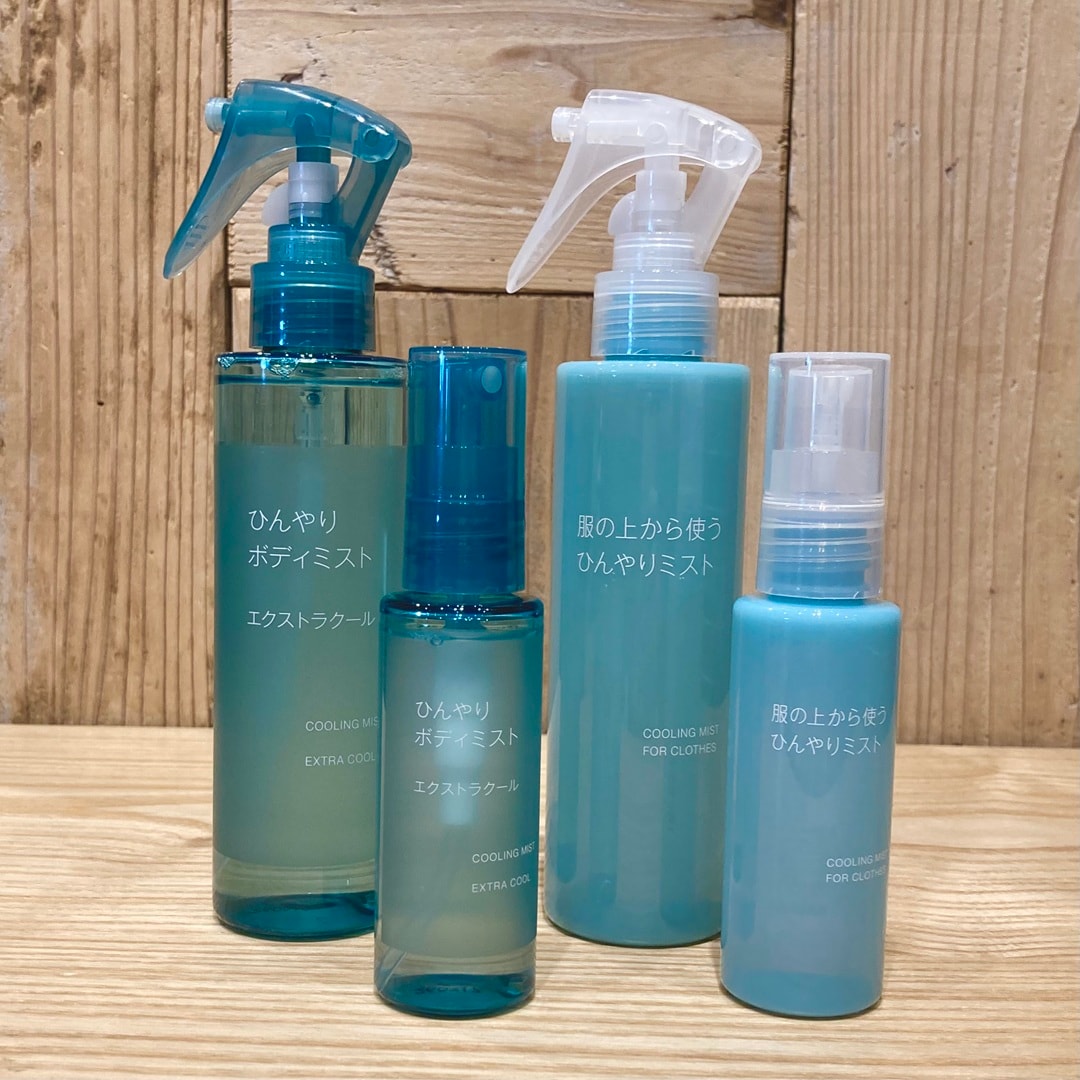 【専用】Bath&bodyworks ミスト　４本セット 友部スクエア】「ひんやりボディミスト」おすすめです！｜無印良品
