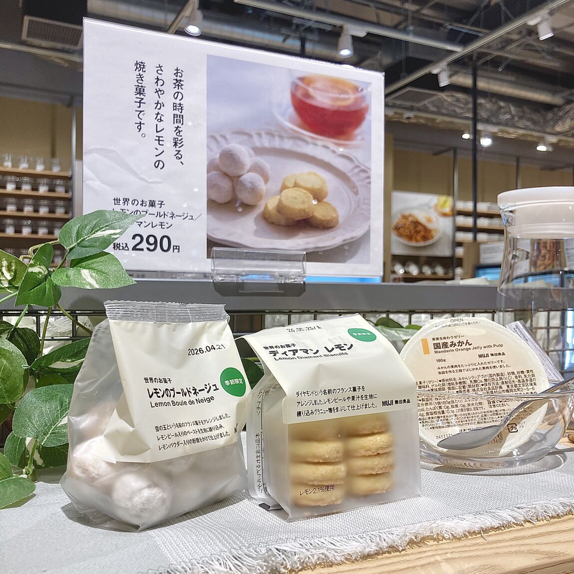 お菓子の新商品入荷しました