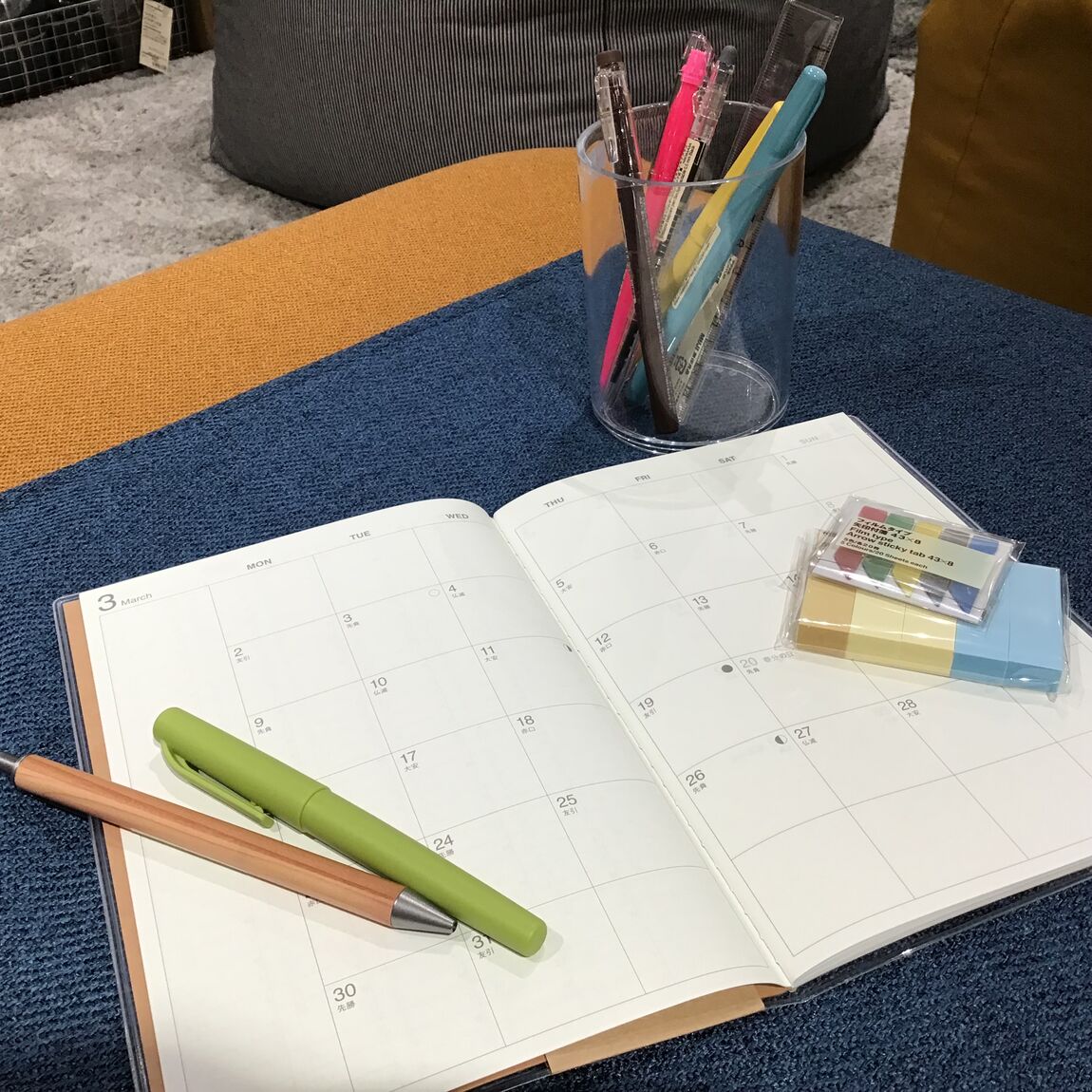 具志川メインシティ】２０２６年３月始まりのスケジュール帳・カレンダーが入荷しました