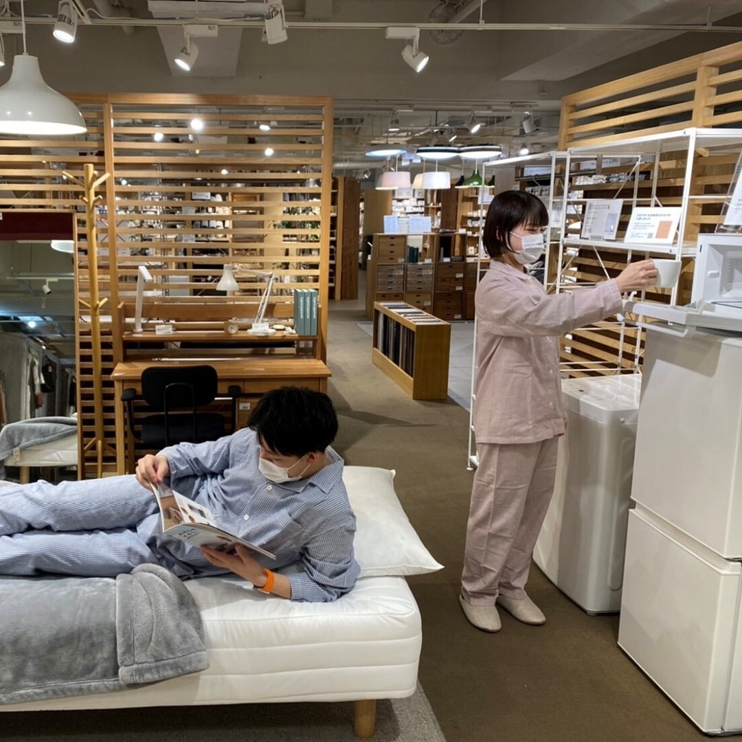 【なんばCITY】縫い目がないのは優しさの証