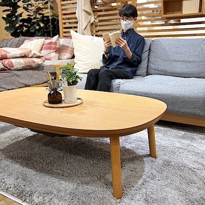 【イオン松江】こたつで秋の準備。