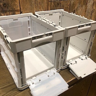 【イオンモール高知】折りたたみコンテナに、新しい仲間が加わりました。