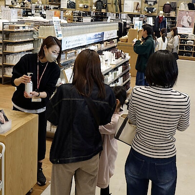 【マルナカスーパーセンター宇多津】お試し会｜お肌に優しいボディミルク