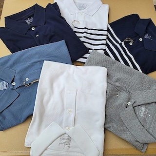 かやの森　ポロシャツで爽やかな夏