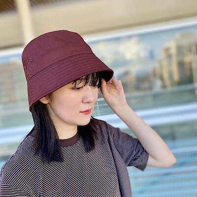 【無印良品500 CoCoLo新潟】 UVカット機能のハットで秋カラーを先取りしませんか。
