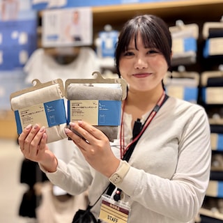 【無印良品500 CoCoLo新潟】 今年もさらっと綿インナーの季節がやってきました。