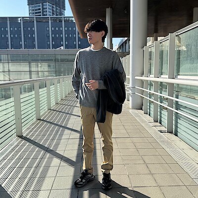 【無印良品500 CoCoLo新潟】 身長 181cm  　