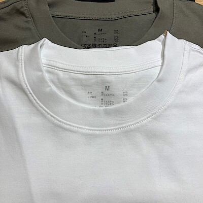 【無印良品500盛岡フェザン】無印良品の長袖Tシャツ