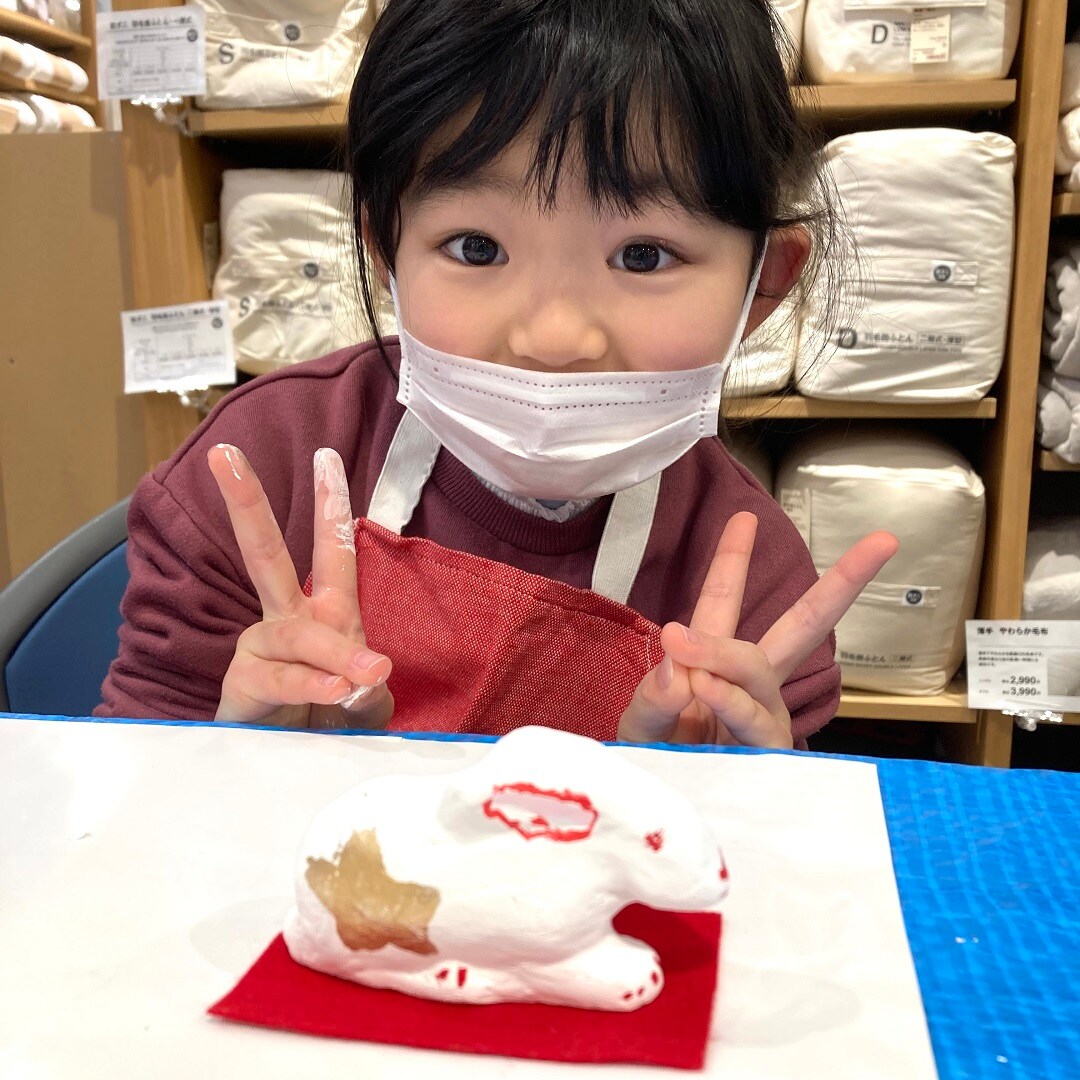 【イオンモール秋田】絵付け体験2日目